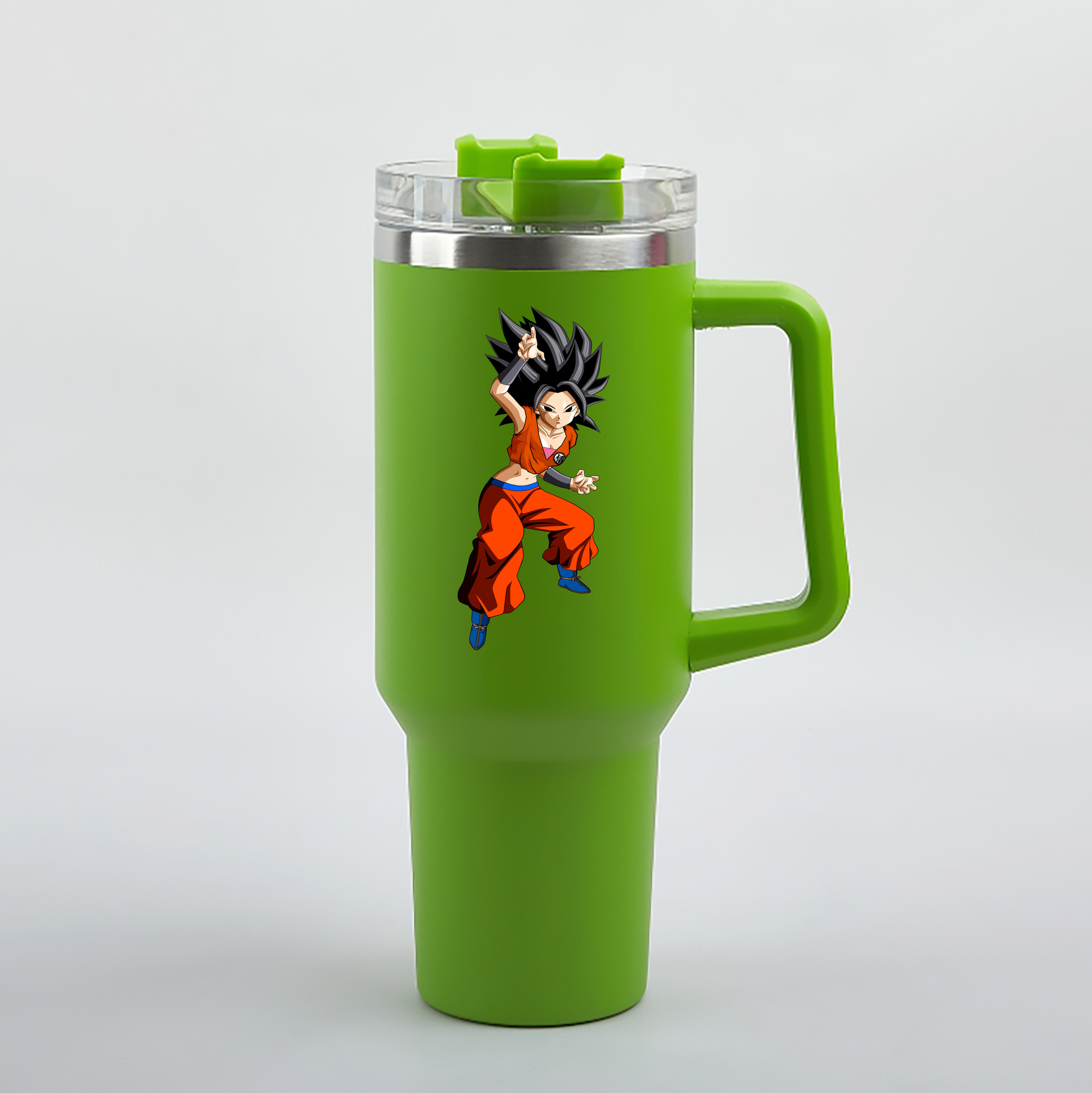 （画像用） ドラゴンボール カリフラ DRAGON BALL Caulifla 1200mL車用タンブラー（カラープリント）